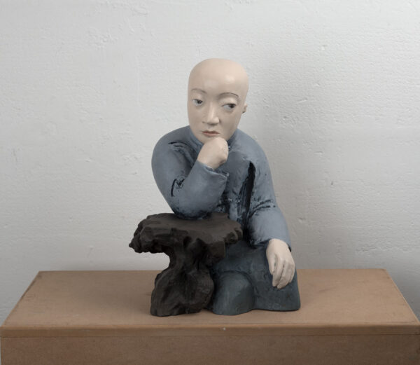 Wang Shaojun | Revery | Bronze | 40 x 25 x 20 cm