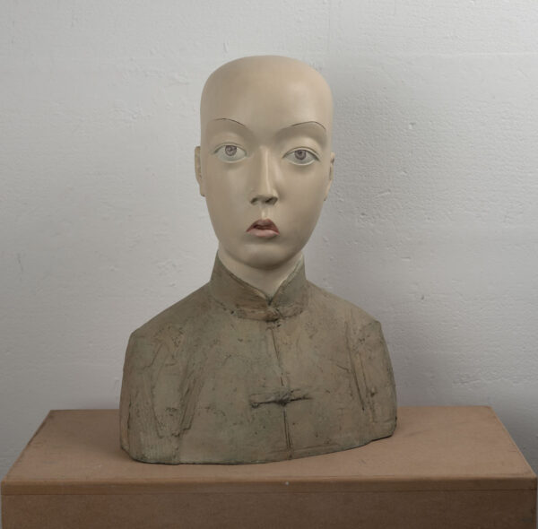 Wang Shaojun | Thinking of the Sky | Bronze | 37 x 24 x 49 cm