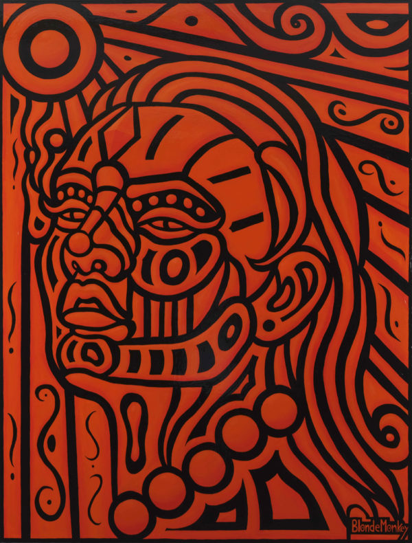 BLONDEMONKEY | Sunbeam | Acrylic on canvas | 120 x 160 cm