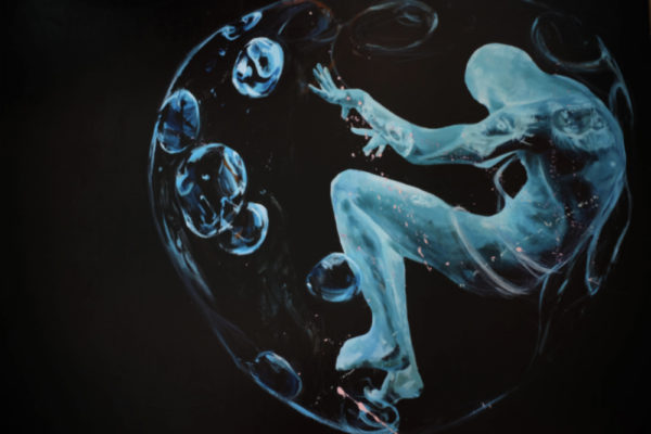 Oleg Soul | Reborn | Acrylic on Canvas | 100 x 154 cm