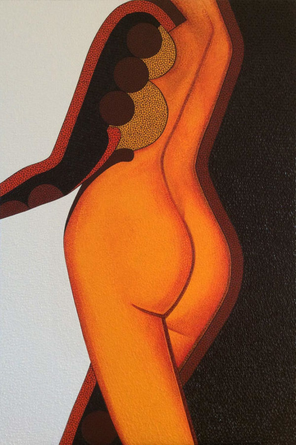 Olena Linse | Luna | Oil on canvas | 120 x 80 cm